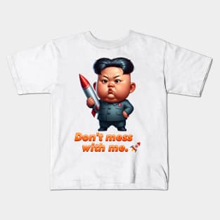 A Mischievous Boy from North Korea Kids T-Shirt